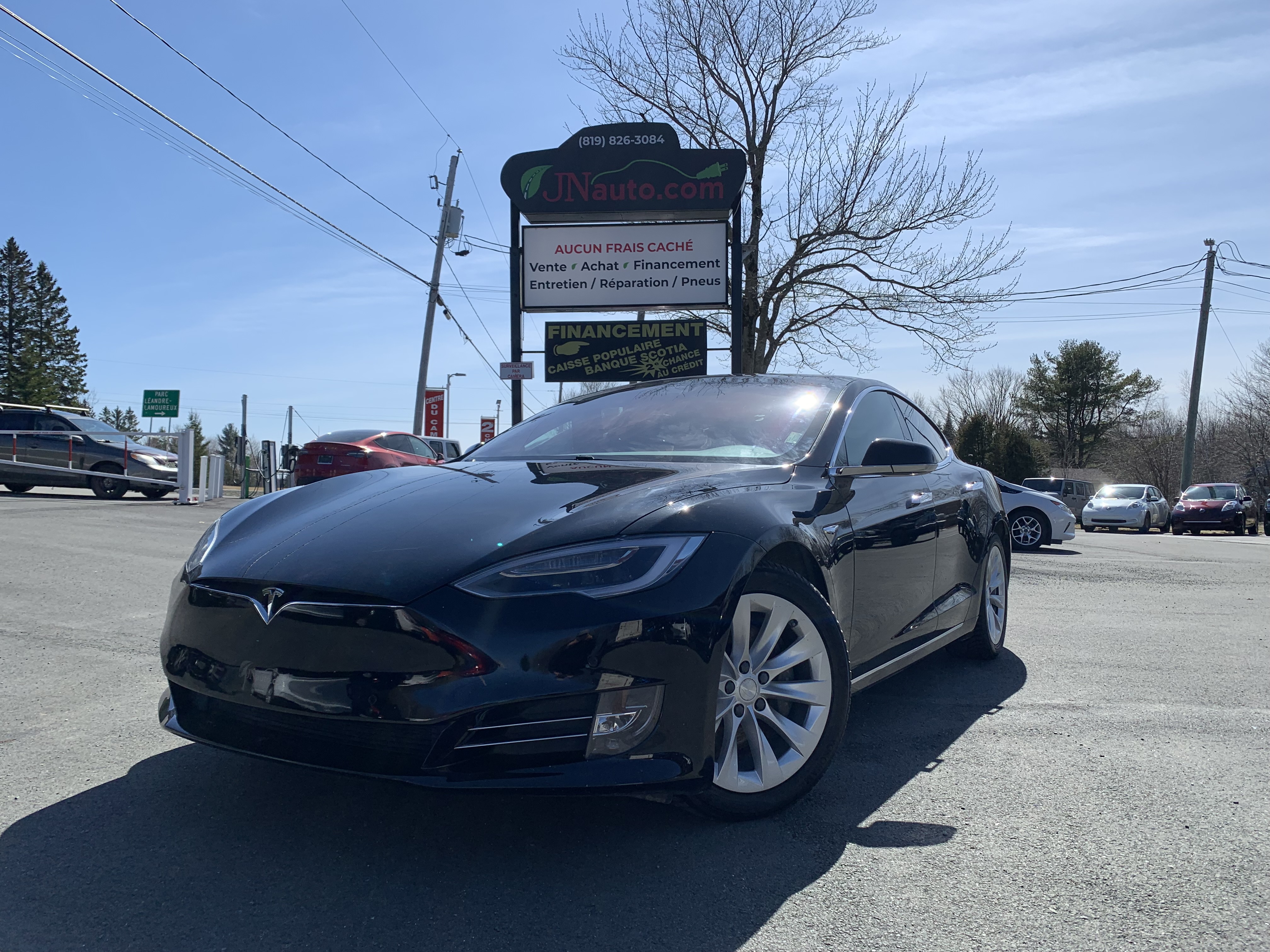 JN auto Tesla Model S100D AWD  2018 8608309 Image principale